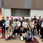 Group photo of Italian researchers participating in the CHI 2025 conference in Yokohama, Japan.