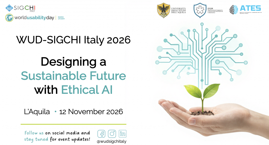 WUD-SIGCHI Italy 2026 – Save the Date!